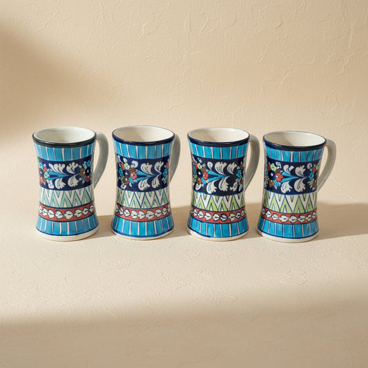 Goonja-Goon Patterned Mugs, Set of 4