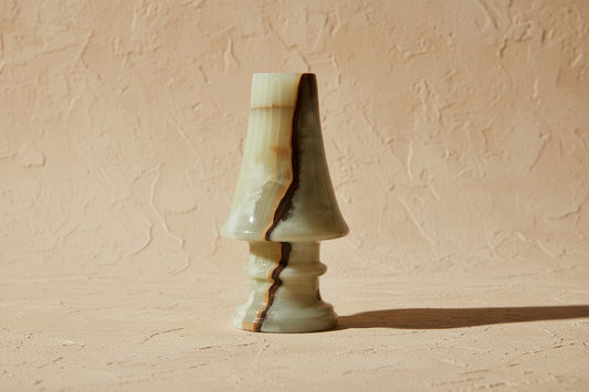 Qandeel Tapered Marble USB Lamp