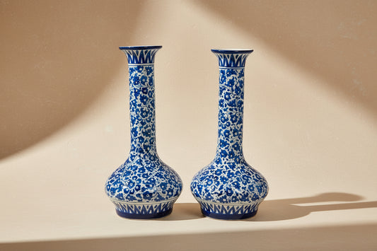 Rukhsana Goose Neck Vase, Set of 2
