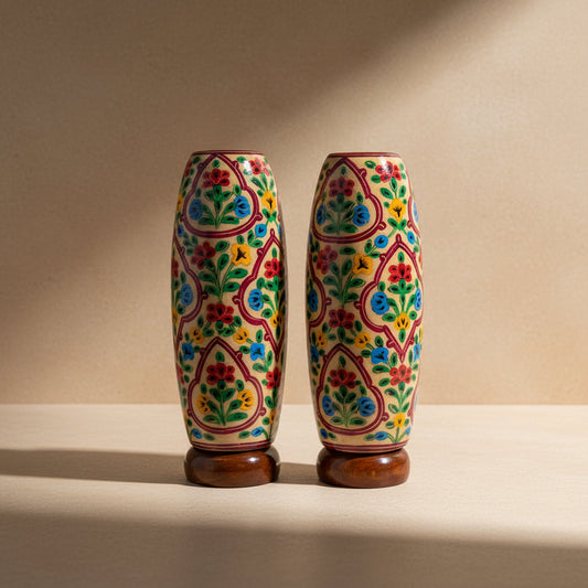 Mannat Floral Lamps, Set of 2