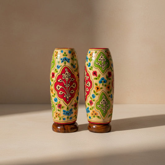 Sumbul Multi-Colored Lamps, Set of 2