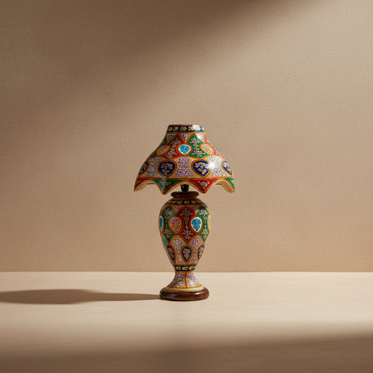 Hareem Hand-Painted Antique-Style Lamp