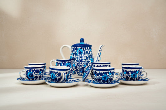 Anjuman Floral Complete Tea Set