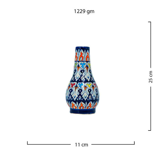 Dhanak Multi-Colored Tall Vase