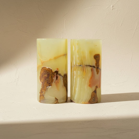 Noor Cylinder Contemporary Vase, Set of 2