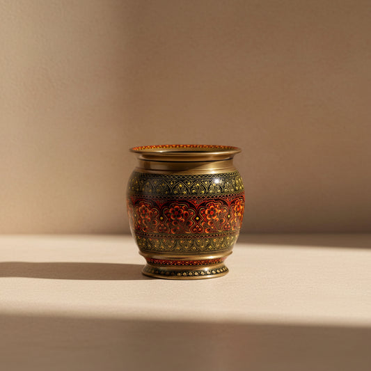 Handcrafted Decorative Planter for Dry Floral Arrangements & Home Décor