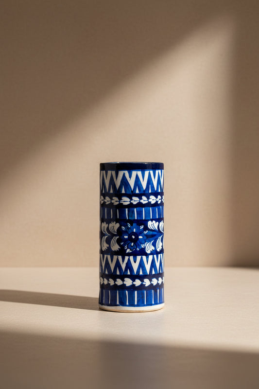 Chand Geometric Cylinder Vase