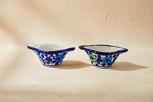 Nazar Tear-Shaped Mini Bowls, Set of 2