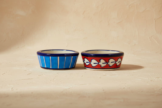 Gola Round Mini Condiment Bowls, Set of 2