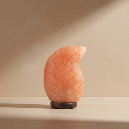 PinKraft Brand, Himalayan Pink Salt Lamp, Natural Crystal Hand Carved, For bedroom and Office.
