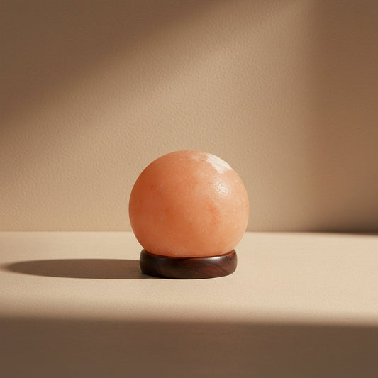 Hala Small Globe Salt Lamp